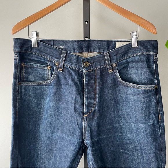 Rag & Bone Slim Straight Denim Jeans Button Fly Size 36 - Picture 7 of 9
